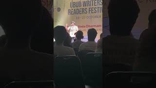 POETRY SLAM Ubud Writers amp Readers Festival 2024 Part 22 [upl. by Kcirevam]