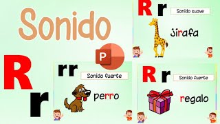 La letra R sonido fuerte y suave  Descarga la Clase en PowerPoint [upl. by Ebaj223]