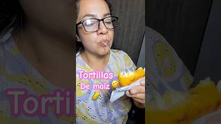 Tortillas de maíz 🌽 fáciles y crujientes recipe shorts reel food recetasfaciles [upl. by Claiborn922]