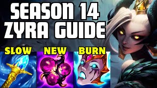 CRAZY ZYRA BUILD IS OP SEASON 14 ZYRA GUIDE [upl. by Anselmo699]