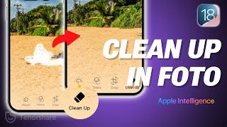 Come Utilizzare Apple Intelligence Clean Up In Foto di iOS 18  Novità di iOS 181 [upl. by Ilrebma63]