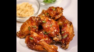 Ninja Foodi Recipe  Asian Chicken Wings [upl. by Genisia]