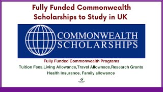 How to Apply for Commonwealth scholarships 7 Commonwealth scholarships for International students [upl. by Cicily]