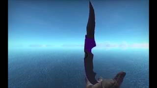 CSGO Falchion knife ultraviolet field testedminimal wear [upl. by Notsirk]