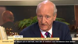 Ian Wachtmeister quotDe mobbar Sverigedemokraternaquot  Nyhetsmorgon TV4 [upl. by Akeirahs121]