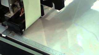 Audley digital hot foil stamping machine ADL3050C video for Ettore [upl. by Leeanne]