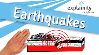 Earthquakes explained explainity® explainer video [upl. by Wiskind916]