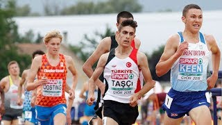 U18 Mens 3000m at European Champ Győr 2018 [upl. by Graniela]