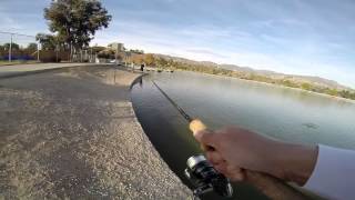 Hansen Dam Lake Fishing [upl. by Sidra]