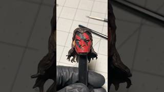 🔥It’s KANE🔥 Fix up WWE Ultimate Edition Kane Head  Paintbyblood wwe wwecustom wwecustomfigure [upl. by Dett]