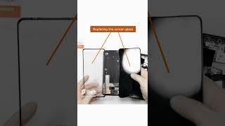 ZTE Axon 30 screen glass replacement repair androidphone smartphone [upl. by Remled]