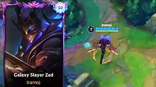 WHAT TOP 50 ZED LOOKS LIKE  ZED WILD RIFT MONTAGE 3 [upl. by Anabelle]