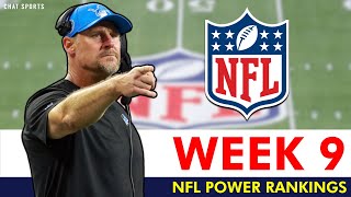 NFL Power Rankings All 32 Teams Ranked Entering Week 9 Of 2024 NFL Season [upl. by Suanne]