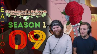 SOS Bros React  Ascendance of a Bookworm Season 1 Episode 9  The Guild Masters Granddaughter [upl. by Rabi]