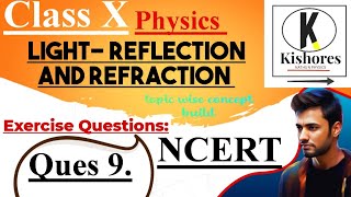 Class 10th Science Light Reflection And Refraction  Ncert Exercise Solved Question 9 [upl. by Anyahs]