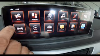 10 Inch Android Car Stereo Radio Navigation Start Up [upl. by Anair196]