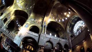 Inside St Marks Basilica  Venice Italy [upl. by Deibel510]