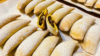 I Nutelloni Biscotti di frolla ripieni di Nutella ￼ [upl. by Frohman]