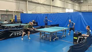 2024 NSW veterans div 2 Ellman Lee vs Charlie Shen set one [upl. by Ocihc]