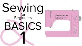 Learn to Sew Sewing for Beginners  Basic Sewing Techniques  Part 1 [upl. by Ttoille]