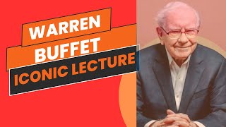 Warren Buffetts Iconic Investing Lecture [upl. by Burnley232]