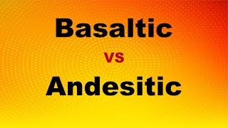 Basaltic VS Andesitic Magma [upl. by Bowen44]