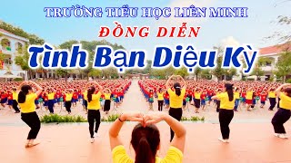 Đồng diễn nhảy TÌNH BẠN DIỆU KỲ  ANHVU REMIX  Trường Tiểu Học Liên MinhVP  Choreo by MINH THUẬN [upl. by Nosnirb926]