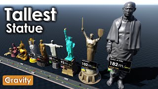 Tallest Statue Size Comparison [upl. by Tod701]