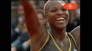 Serena Williams v Jennifer Capriati  2002 Roland Garros SF Highlights [upl. by Kelwin428]