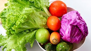 Vegetable salad  how to make vegetable salad at home  Keto Diet [upl. by Androw995]