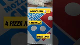 Dominos Pizza 🍕 pizza youtubeshorts shortvideo dominos pizzaparty achacho [upl. by Neirod]