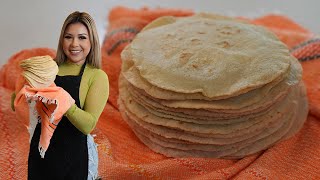 How to Make CORN TORTILLAS super soft and so easy you will be surprised [upl. by Azilem]