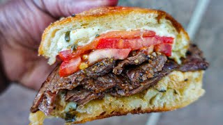 How To Make Delicious Steak Sandwich [upl. by Hewett]