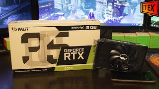 Распаковка видеокарты Palit RTX 3050 StormX [upl. by Franci]