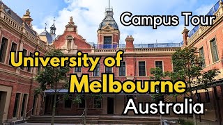 The University of Melbourne campus tour Melbourne Australia Parkville campus [upl. by Jesse416]