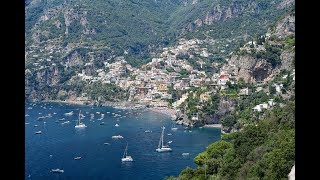 Scooter Ride From Praiano To Positano On The Amalfi Coast In Beautiful HD [upl. by Eugenle]