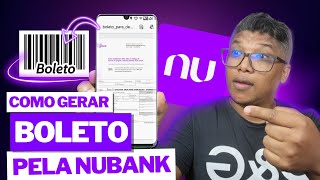 COMO GERAR BOLETO PELA NUBANK [upl. by Crim]