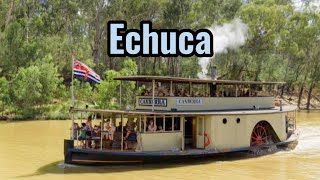 A Day in Echuca VIC  Paddlesteamers on Murray River amp The Great Aussie Beer Shed [upl. by Sadler]