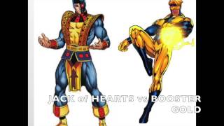 Jack of Hearts vs Booster Gold Battle 35 [upl. by Thompson]