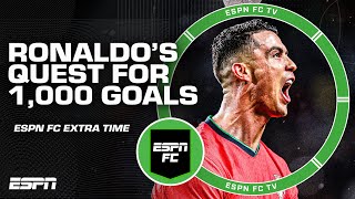 Will Cristiano Ronaldo hold off on retiring until he gets 1000 career goals  ESPN FC Extra Time [upl. by Repard]