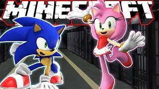 Sonic amp Amy in JAiL  Minecraft [upl. by Anerac]