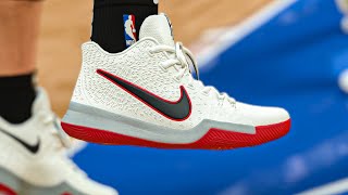 NBA 2K21 Shoe Creator  Nike Kyrie 3 quotTrailblazersquot [upl. by Oniliuqnart353]