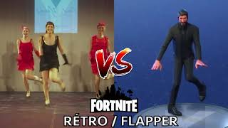 DANCE RÉTRO  FLAPPER  IN REAL LIFE ► FORTNITE [upl. by Elohcan885]