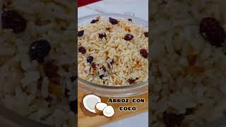 COMO PREPARAR ARROZ CON COCO PASO A PASO [upl. by Bette-Ann]