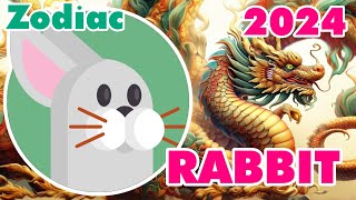 RABBIT 2024 Zodiac Rabbit Prediction  The Year of the Green Wood Dragon【Master Tsai】 [upl. by Odele]