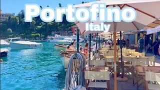 Portofino Italy 🇮🇹  Summer 2024  4K 60fps HDR Walking Tour [upl. by Ethben]