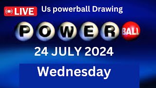 Powerball drawing live Results 24 July 2024  powerball drawing live today [upl. by Okim]