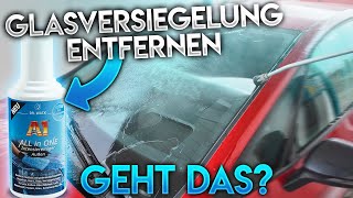 Kann der DrWack A1 ALL in ONE Intensivreiniger auch Glasversiegelungen entfernen [upl. by Ryhpez246]