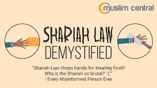 Sharia Law  Misconceptions  Amputation [upl. by Tsiuqram765]