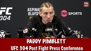 Paddy Pimblett on King Green finish “I felt a little crunch” reveals Bus altercation [upl. by Harhay769]